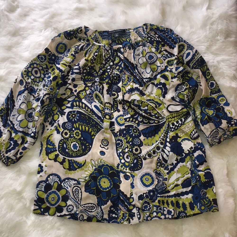 Gorgeous BR Silk Blouse